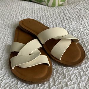A New Day White Sandals